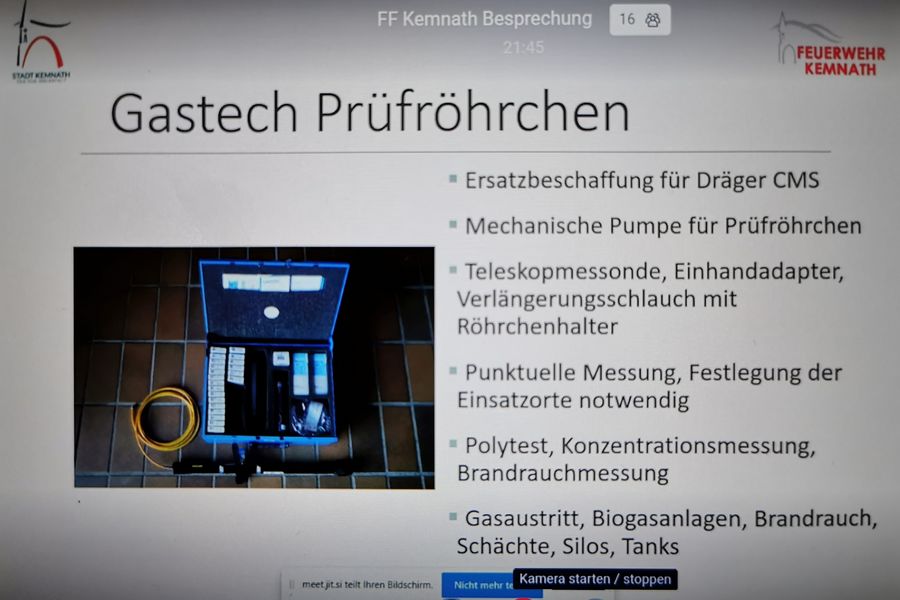 2021 03 24 Kemnath Feuerwehr Gefahrstoffübung Messtechnik virtuell DenzMichael 1