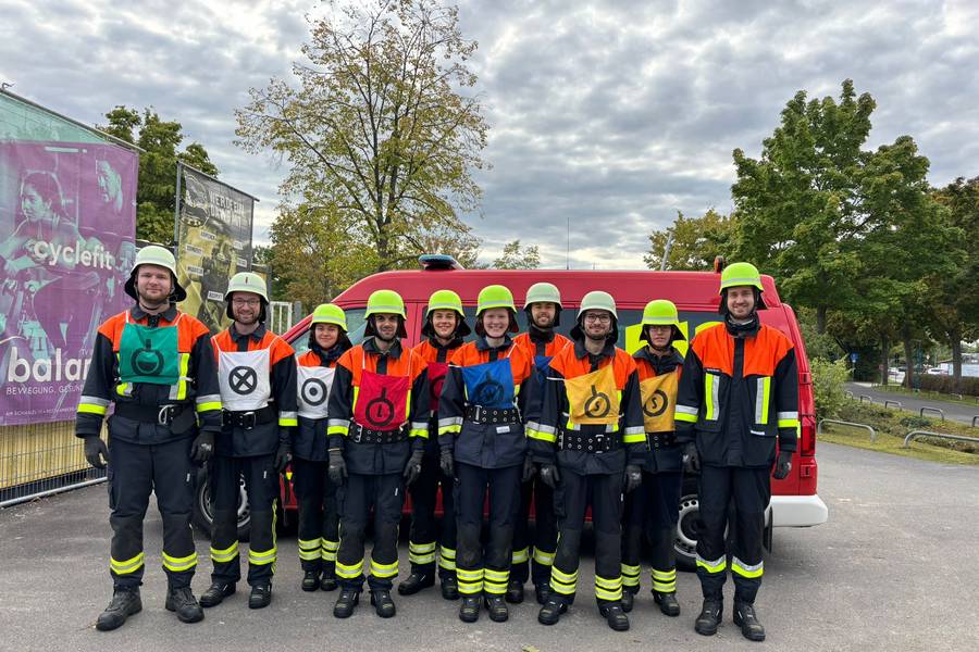 Feuerwehr Guttenberg beim Leistungsbewerb in Amberg